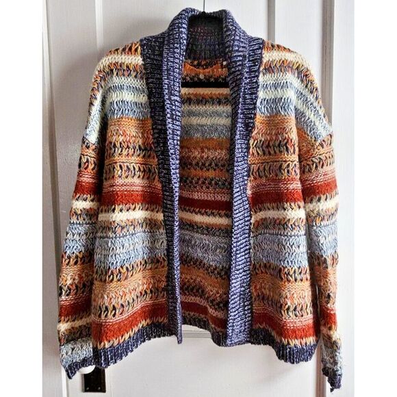 Anthropologie Sweaters - Anthropologie Knitted & knotted XS Michela sweater cardigan chunky wool‎ blend
